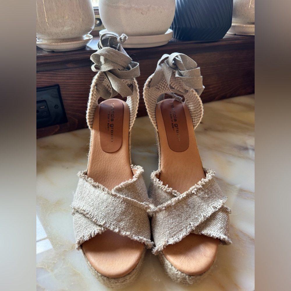 patricia green Freya Espadrille Wedge Sandal